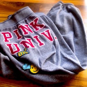 Pink Victoria’s Secret Capri Sweatpants